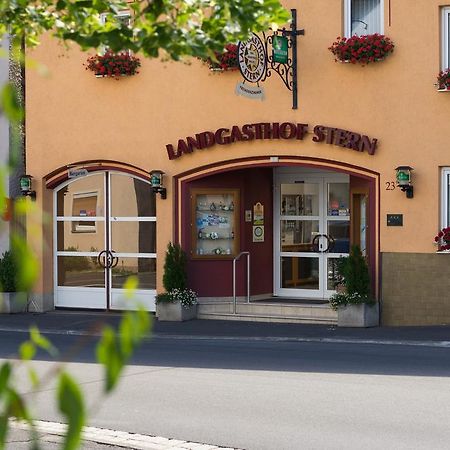Landgasthof Zum Stern Hammelburg Esterno foto