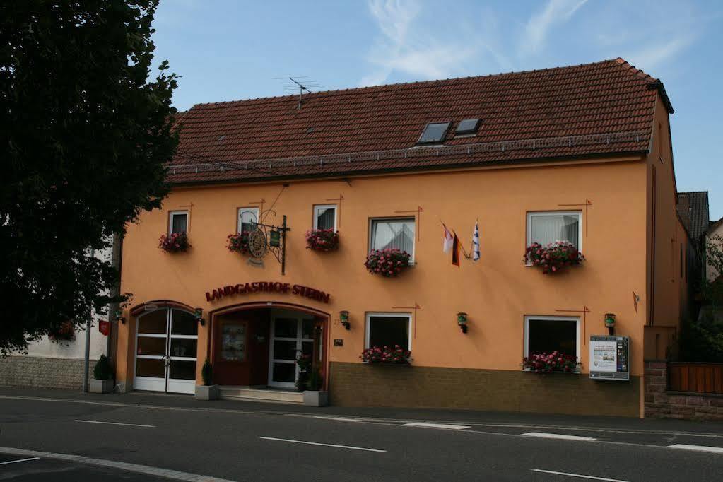 Landgasthof Zum Stern Hammelburg Esterno foto